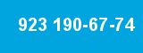 923 190-67-74